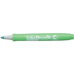 Artline Decorite Metallic Markers Bullet 1.0mm Green Box Of 12