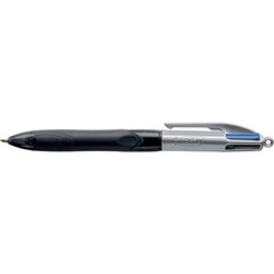 Bic 4 Colour Grip Pro  Ballpoint Pen Retractable