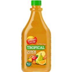 GOLDEN CIRCLE TROPICAL FRUIT Juice 2Litres 